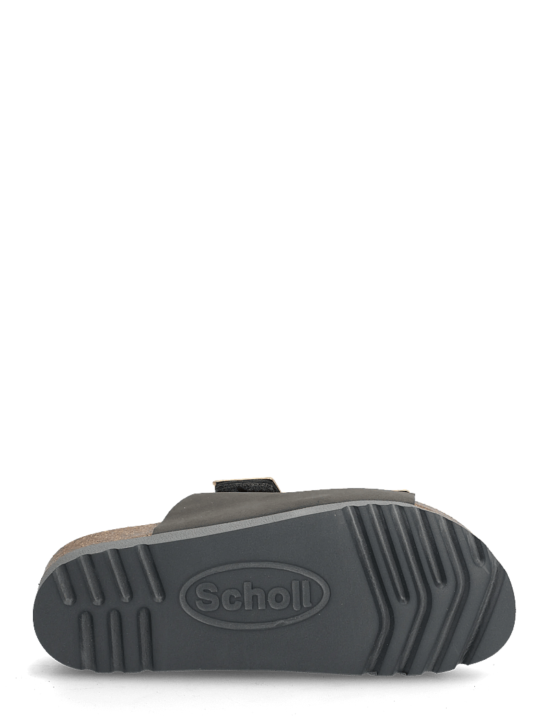 Scholl - MONTEREY 2 STRAPS AD - kontsata sandaalid - dk grey - 4