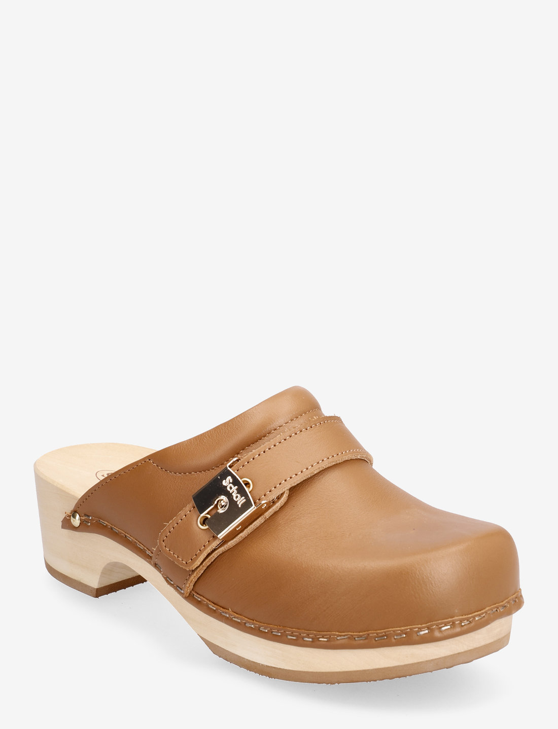 Scholl Sl Pescura Clog 50 Cognac Clogs Boozt
