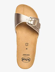 Scholl - SL ESTELLE LAMINATED TAUPE - flat sandals - taupe - 3