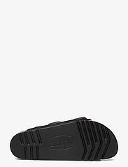 Scholl - SL JOSEPHINE SUEDE BLACK - flade sandaler - black - 4