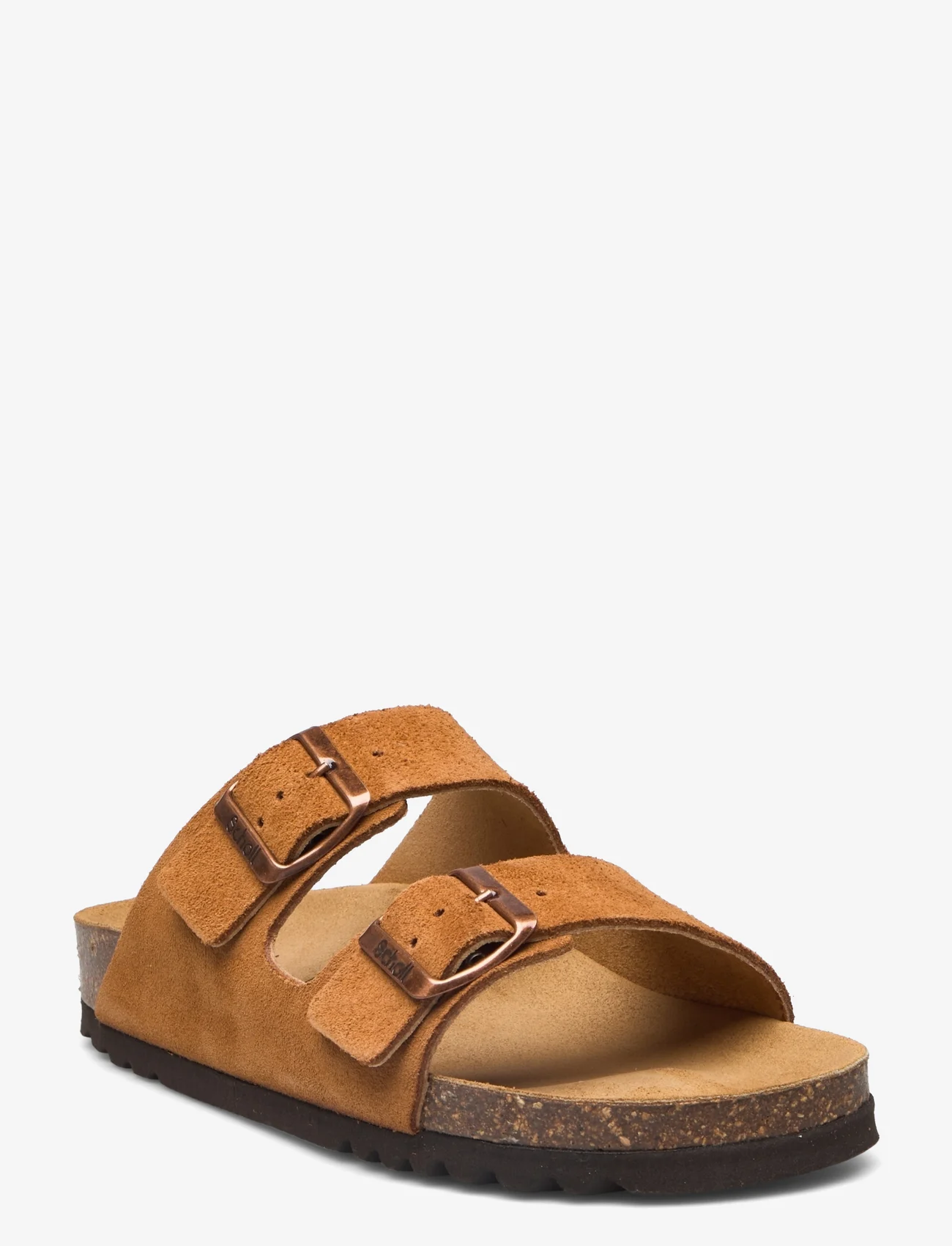 Scholl - SL JOSEPHINE SUEDE - flat sandals - brown - 0