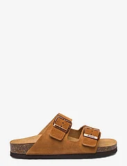 Scholl - SL JOSEPHINE SUEDE - flat sandals - brown - 1
