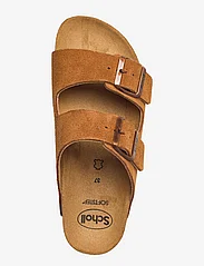 Scholl - SL JOSEPHINE SUEDE - flat sandals - brown - 3