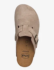 Scholl - SL FAE SUEDE - buty z odkrytą piętą na płaskim obcasie - dark beige - 3