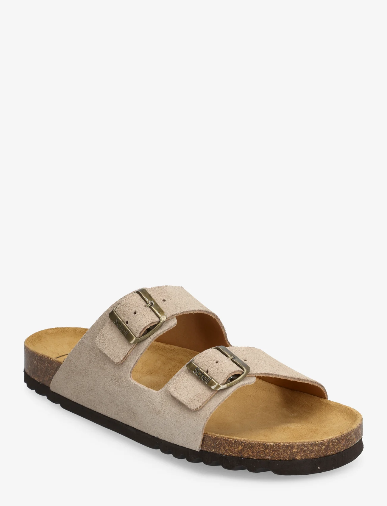 Scholl - SL JULIEN SUEDE - sandals - dark beige - 0