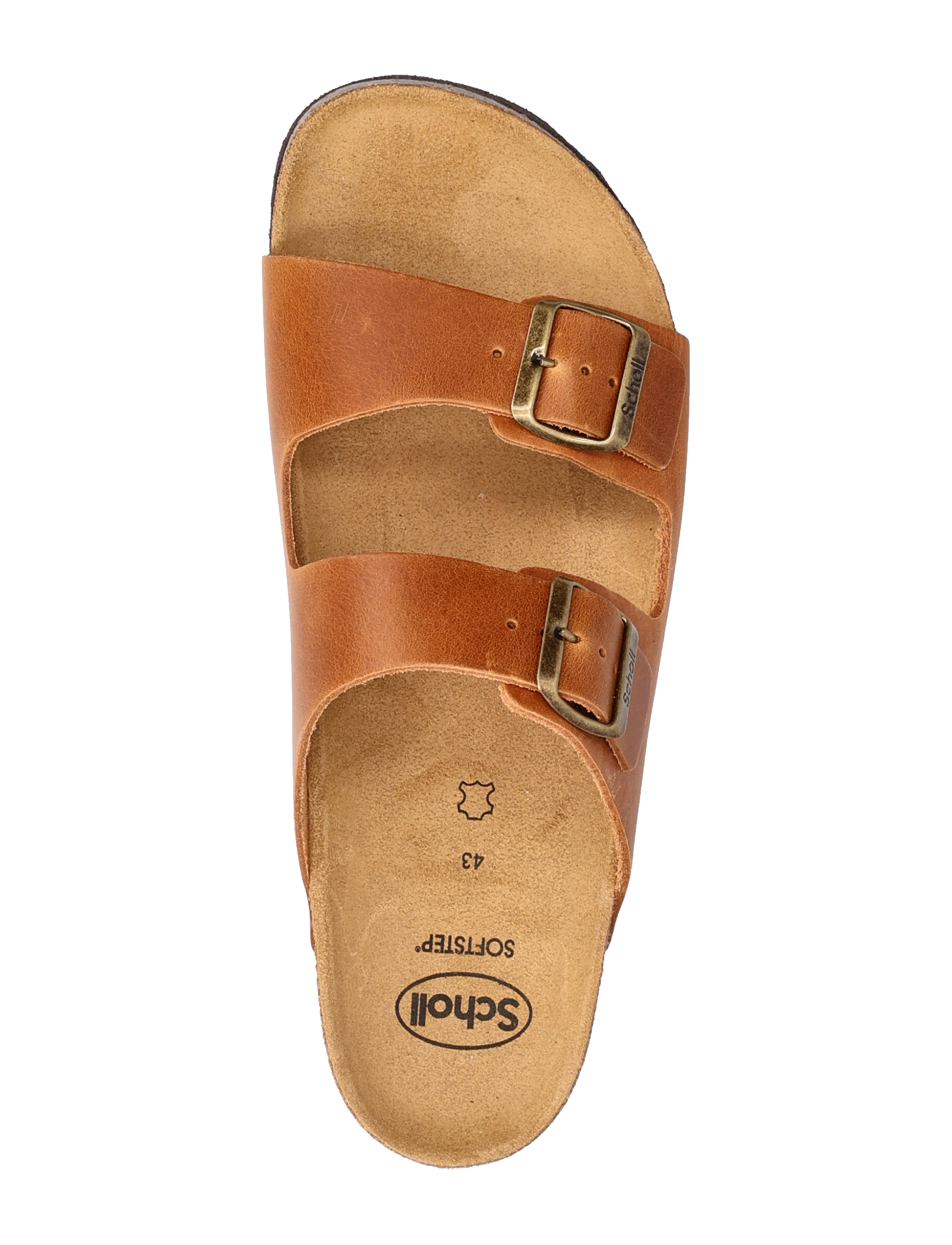 Scholl - SL JULIEN LEATHER COGNAC - mænd - cognac - 3