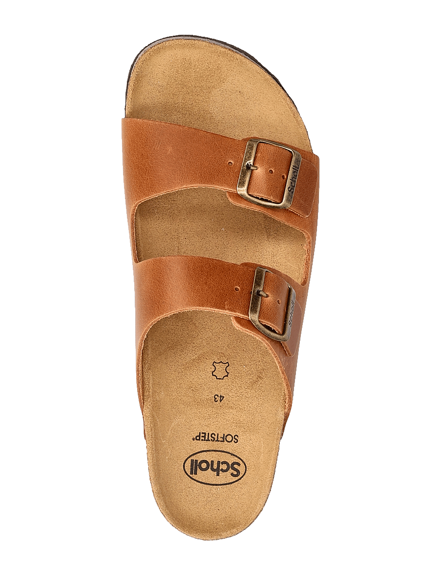 Scholl - SL JULIEN LEATHER COGNAC - feriefavoritter - cognac - 3