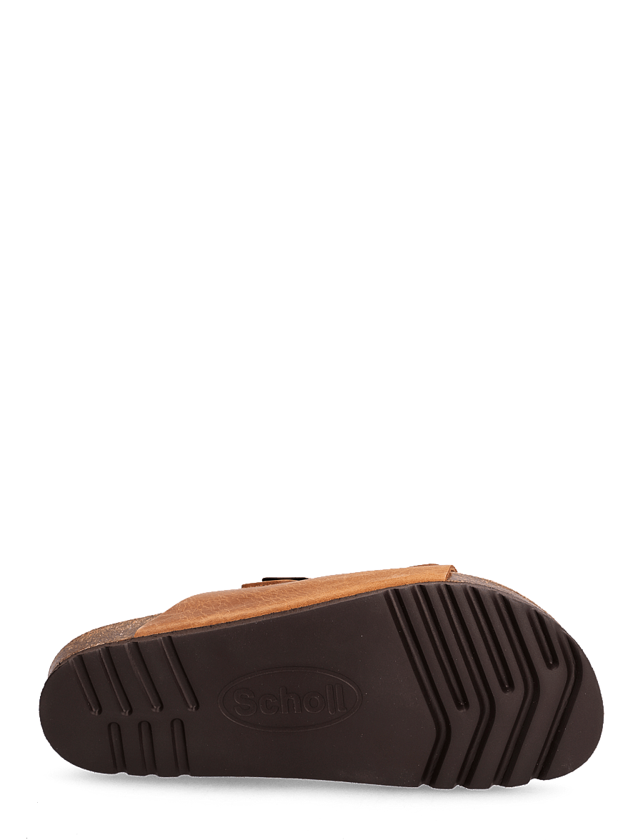 Scholl - SL JULIEN LEATHER COGNAC - feriefavoritter - cognac - 4