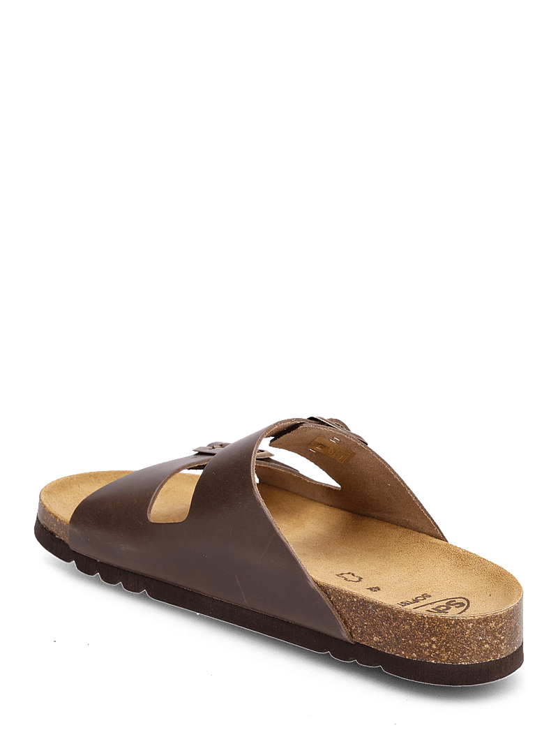 Scholl - SL JULIEN LEATHER COFFEE - sandaler - coffee - 2