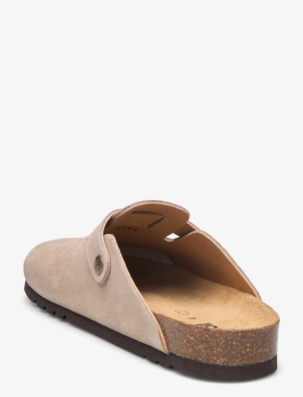 Scholl - SL OLIVIER SUEDE DARK BEIGE - pantoletten & clogs - dark beige - 2