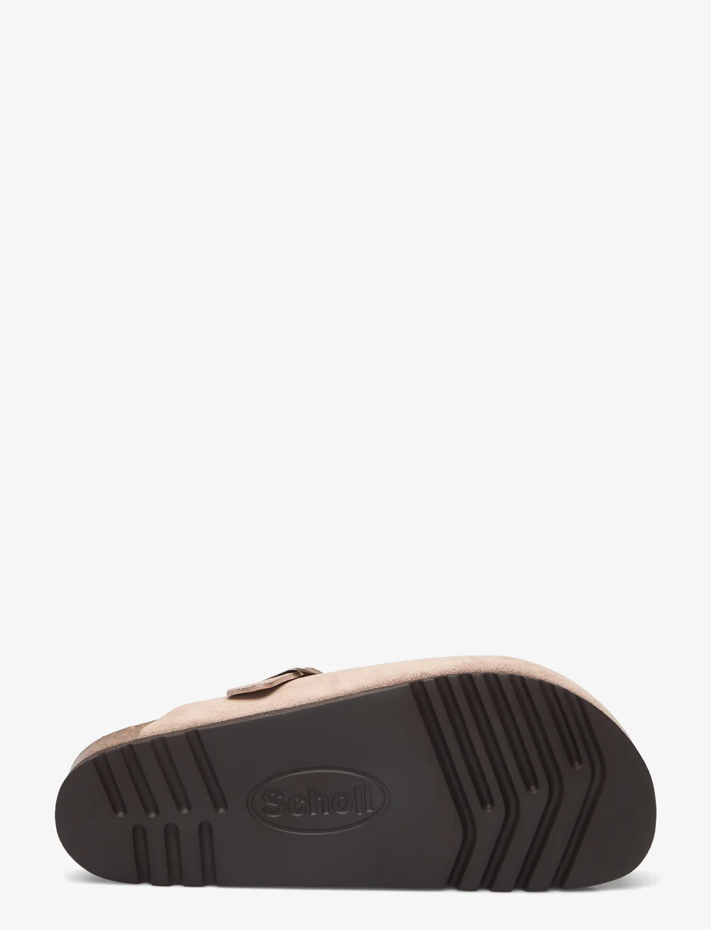 Scholl - SL OLIVIER SUEDE DARK BEIGE - pantoletten & clogs - dark beige - 4