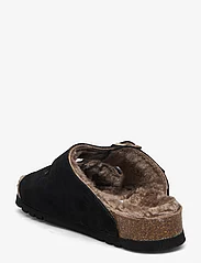 Scholl - SL JOSEPHINE SUEDE BLACK - flat sandals - black - 2