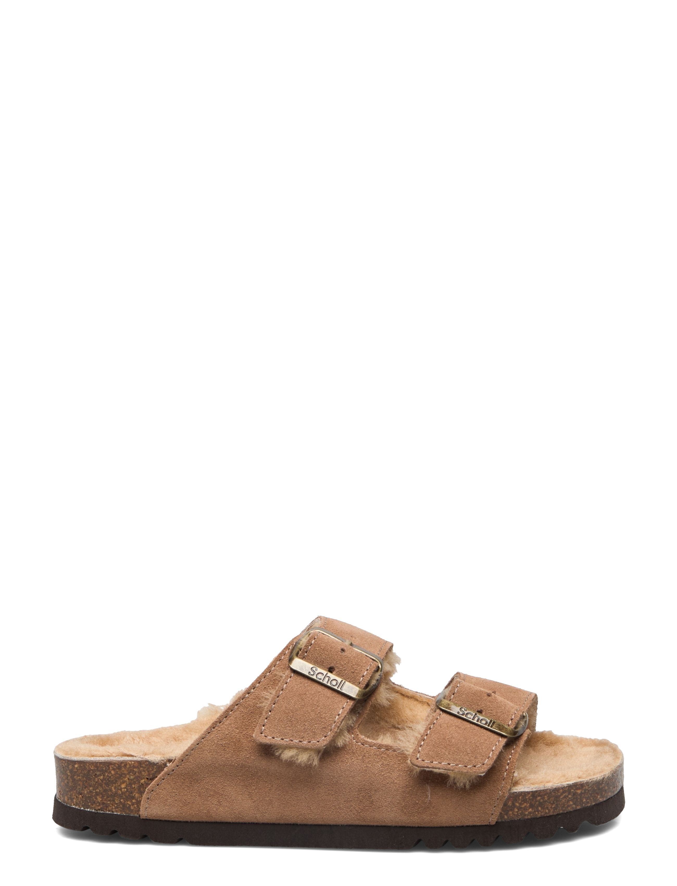 Scholl - SL JOSEPHINE SUEDE TAUPE - kontsata sandaalid - taupe - 1