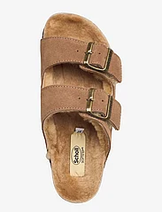 Scholl - SL JOSEPHINE SUEDE TAUPE - flade sandaler - taupe - 3