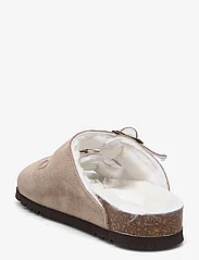 Scholl - SL JOSEPHINE SUEDE DARK BEIGE - flat sandals - dark beige - 2