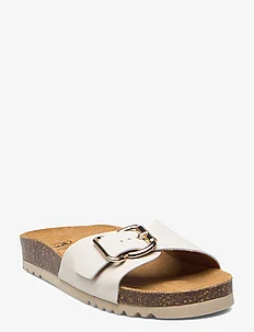 SL EVELINE LEATHER OFF WHITE, Scholl