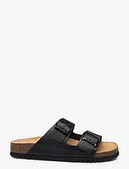 Scholl - SL JOSEPHINE LEATHER BLACK - flat sandals - black - 1