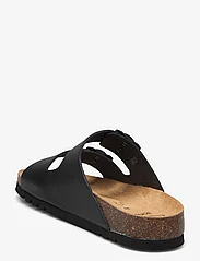 Scholl - SL JOSEPHINE LEATHER BLACK - flat sandals - black - 2