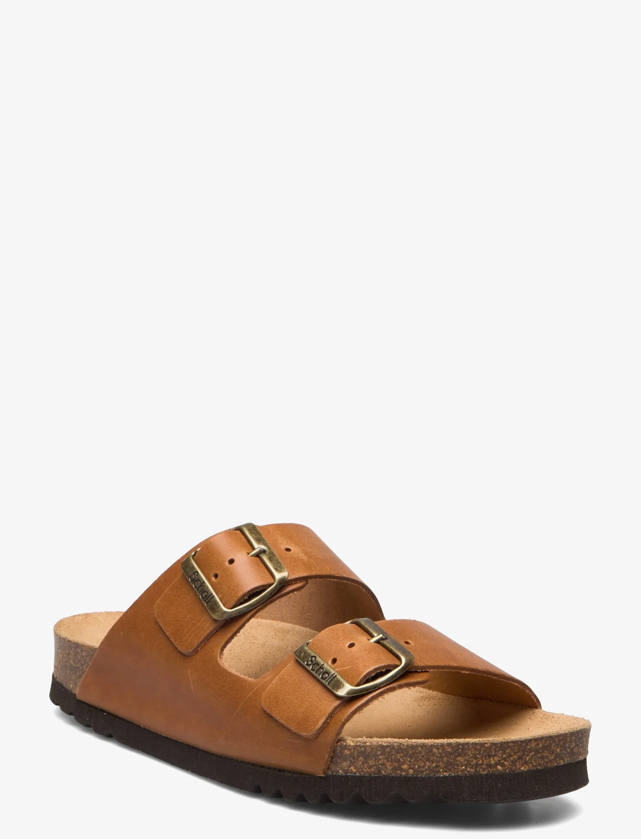 Scholl - SL JOSEPHINE LEATHER - flat sandals - cognac - 0