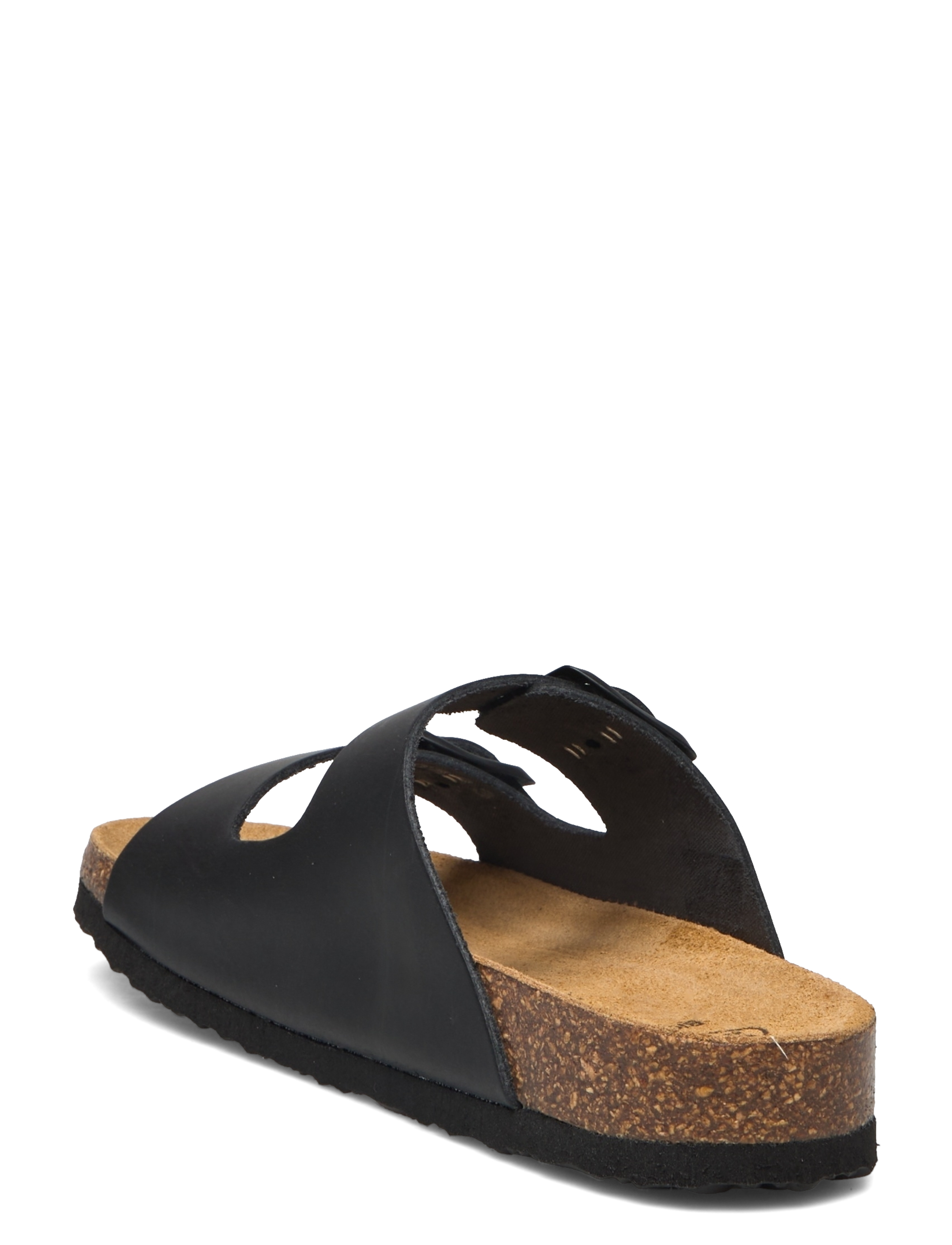 Scholl - SL ALEX LEATHER BLACK - slippers - black - 2