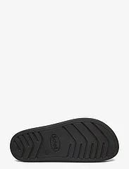 Scholl - SL IVY LEATHER BLACK - buty z odkrytą piętą na płaskim obcasie - black - 4