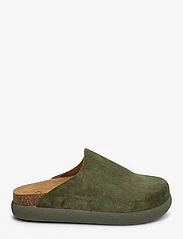 Scholl - SL IVY SUEDE GREEN - flat mules - green - 1