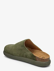 Scholl - SL IVY SUEDE GREEN - plakanās mules tipa kurpes - green - 2