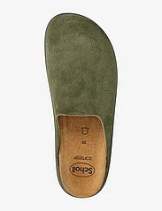 Scholl - SL IVY SUEDE GREEN - flat mules - green - 3