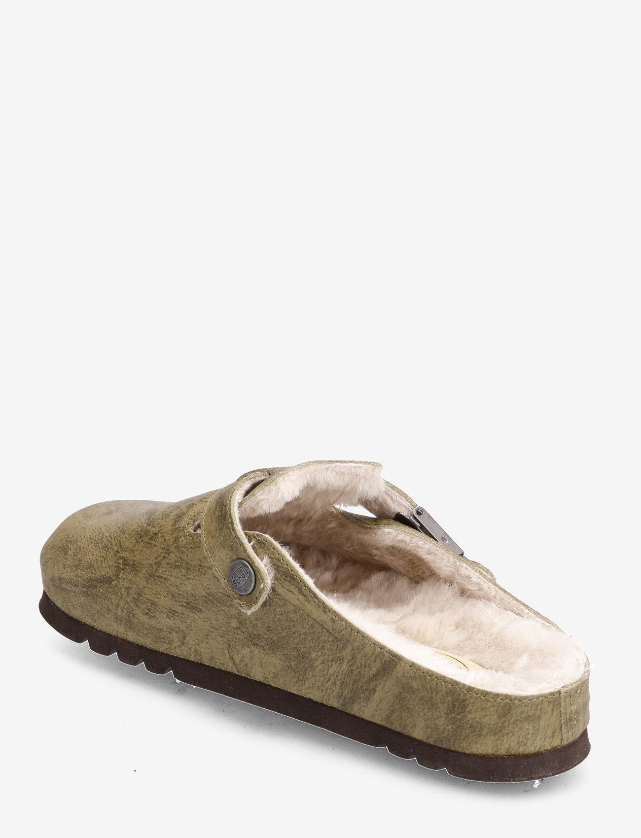 Scholl - SL GRACE SUEDE OLIVE - kontsata muula-stiilid jalanõud - olive - 2