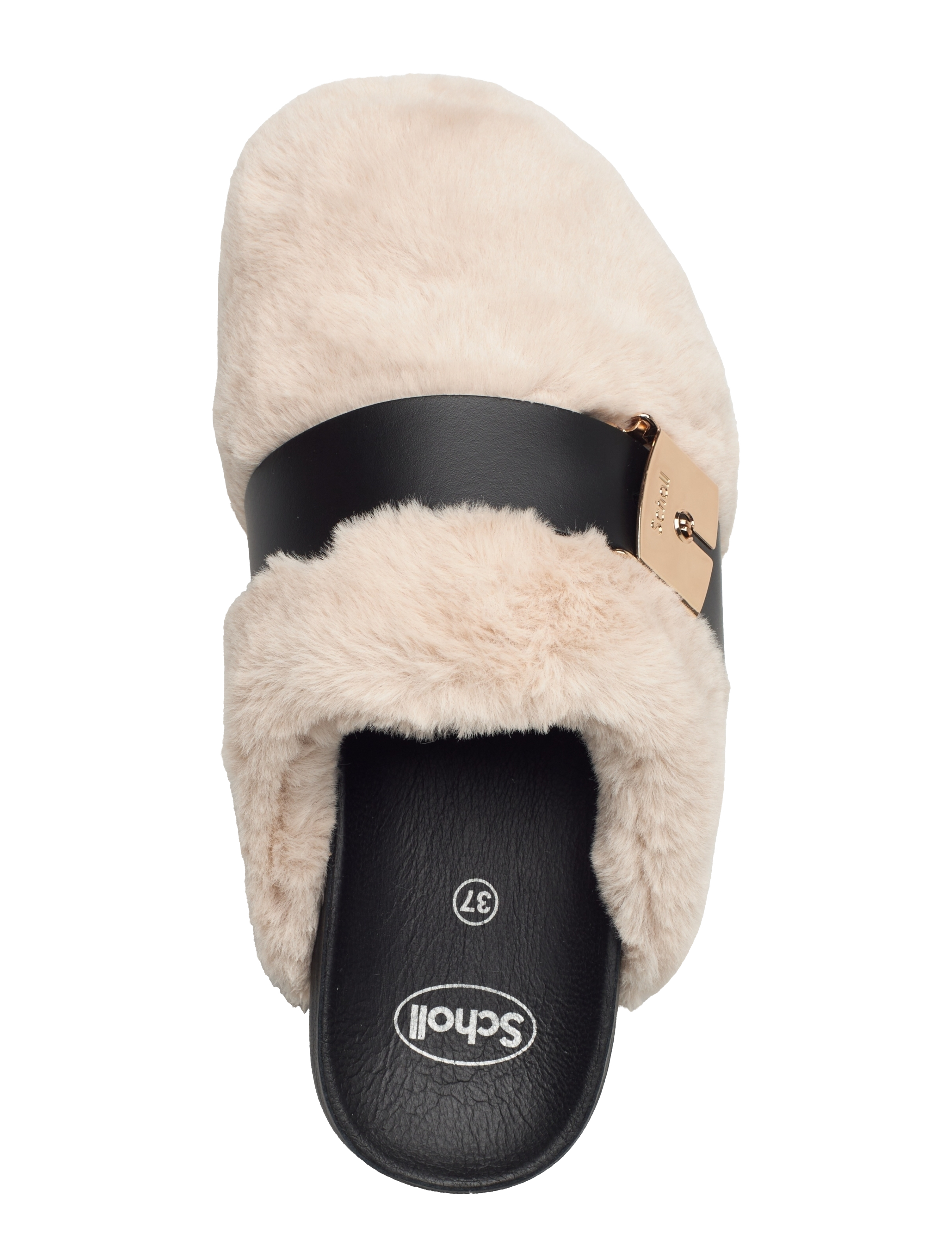 Scholl - SL ALBERTA SUEDE OFF WHITE - flade mules - off white - 3