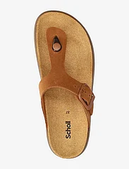 Scholl - SL ANAIS CHUNKY SUEDE - flat sandals - brandy - 3