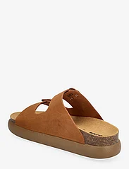 Scholl - SL NOELLE CHUNKY SUEDE - flat sandals - brandy - 2