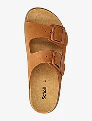 Scholl - SL NOELLE CHUNKY SUEDE - flat sandals - brandy - 3
