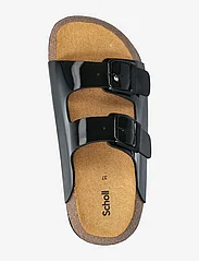 Scholl - SL NOELLE 24 PU LEATHER - flat sandals - black - 3