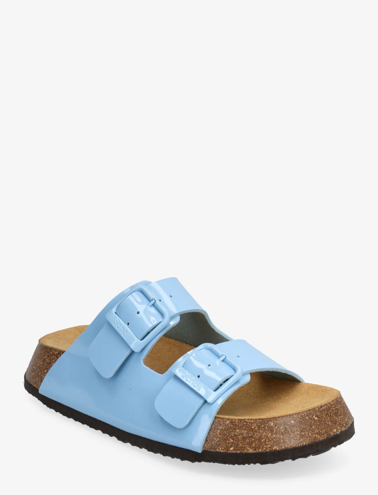Scholl - SL NOELLE 24 PU LEATHER - flat sandals - blue - 0