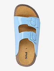 Scholl - SL NOELLE 24 PU LEATHER - flat sandals - blue - 3