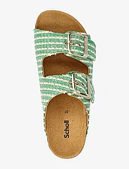 Scholl - SL NOELLE RAFFIA - flat sandals - green - 3