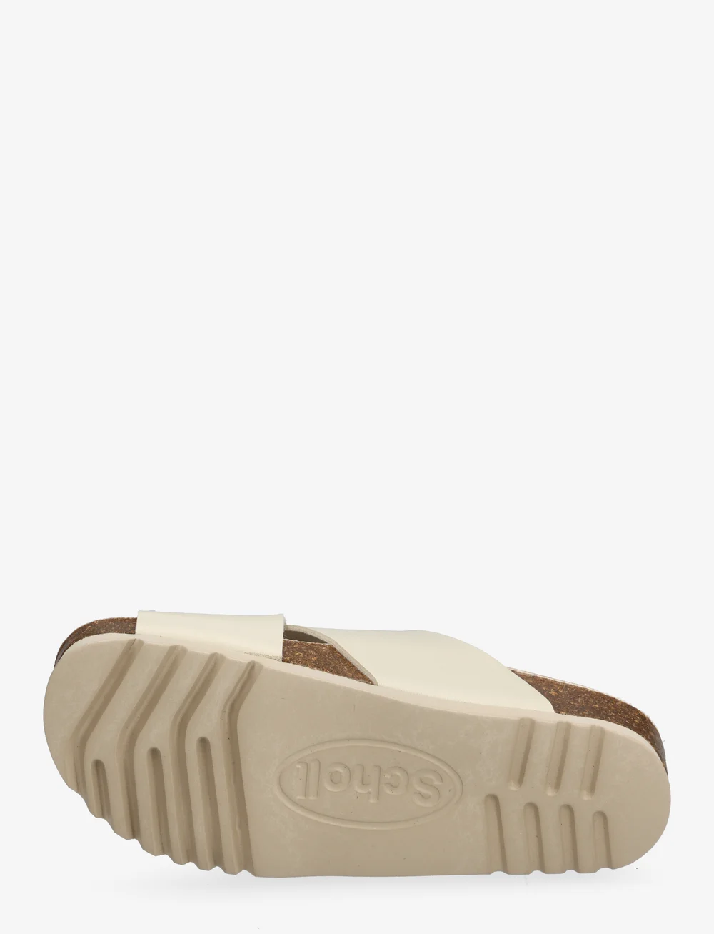 Scholl - SL VIVIAN PU LEATHER BEIGE - flate sandaler - beige - 4