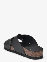 Scholl - SL VIVIAN PU LEATHER - flat sandals - black - 2