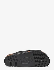 Scholl - SL VIVIAN PU LEATHER - flat sandals - black - 4