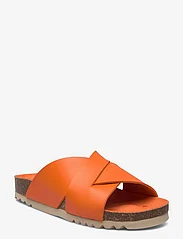 Scholl - SL VIVIAN PU LEATHER - flache sandalen - orange - 0