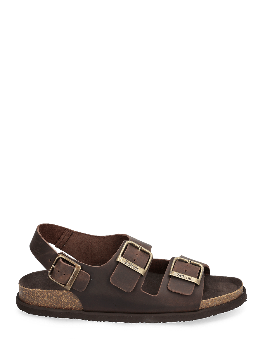 Scholl - SL GASTON LEATHER DK BROWN - urlaubsfavoriten - dk brown - 1