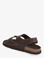 Scholl - SL GASTON LEATHER DK - sandals - dk brown - 2