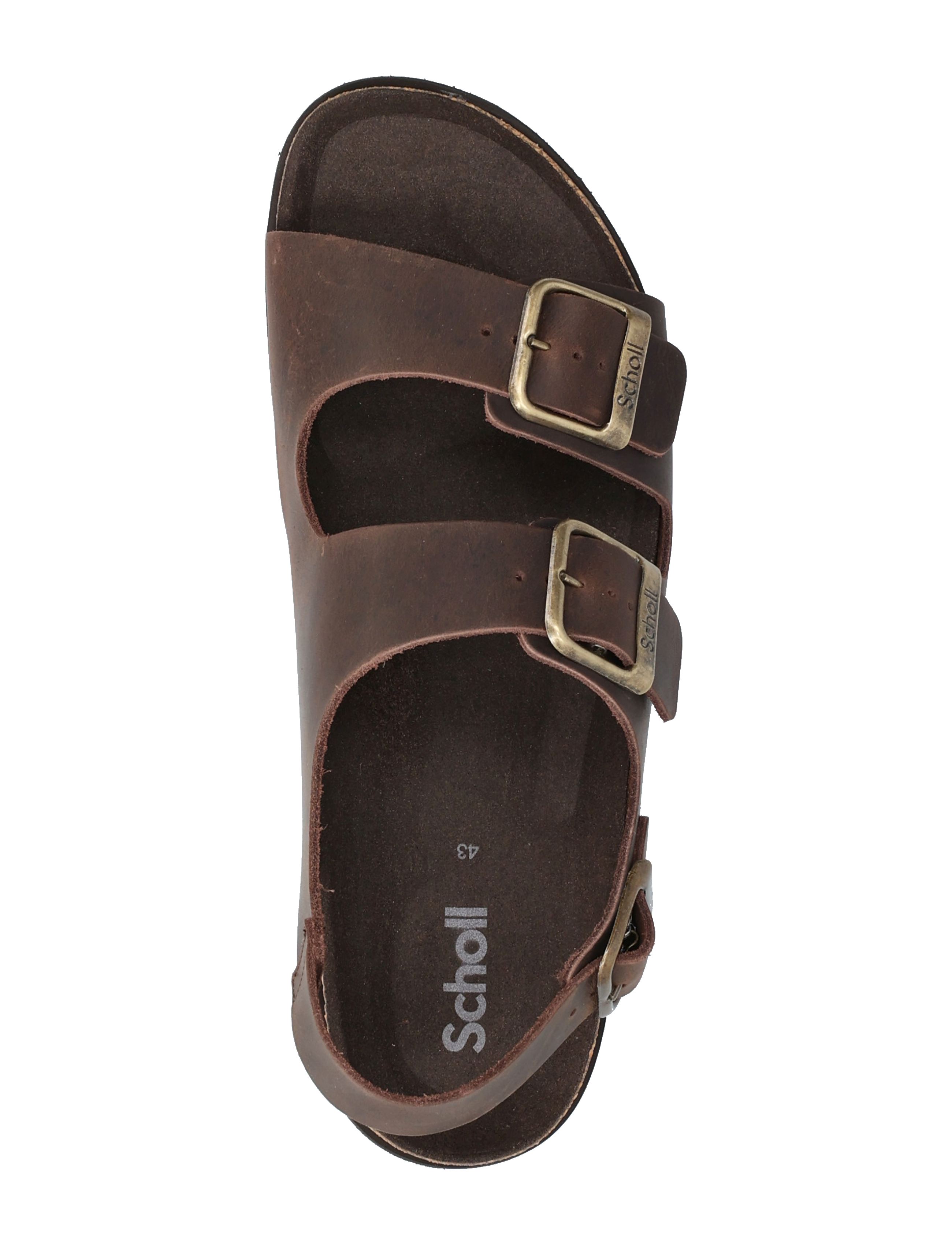 Scholl - SL GASTON LEATHER DK BROWN - dk brown - 3