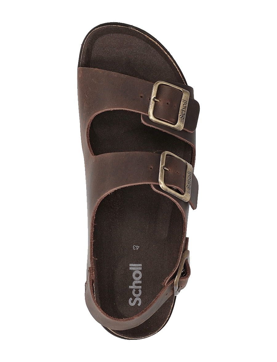 Scholl - SL GASTON LEATHER DK BROWN - urlaubsfavoriten - dk brown - 3