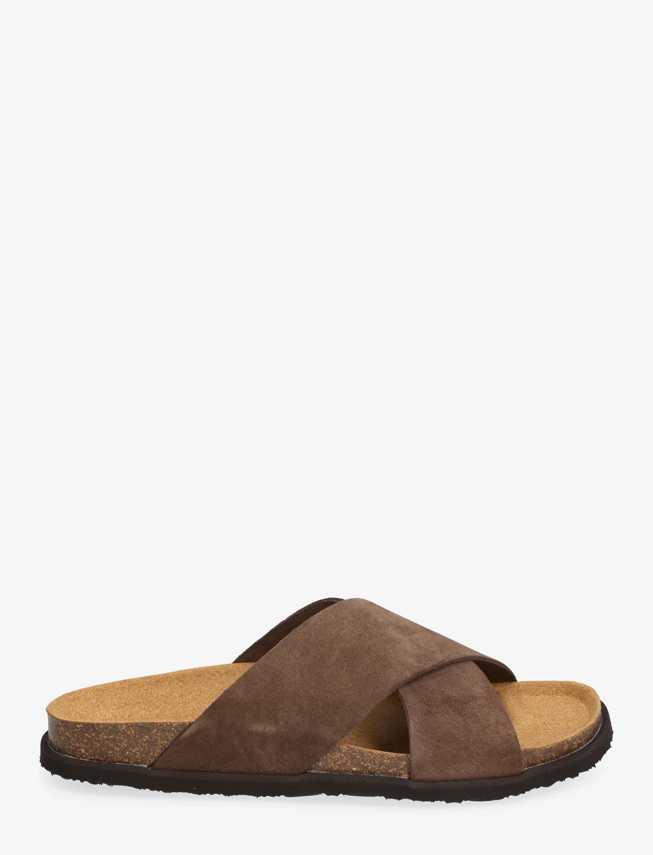 Scholl - SL LEON SUEDE DK - sandals - dk brown - 1