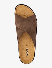 Scholl - SL LEON SUEDE DK - sandals - dk brown - 3