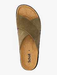 Scholl - SL LEON SUEDE - slippers - military green - 3