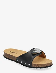 Scholl - SL PESCURA MARGOT LEATHER - flat sandals - black - 0