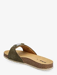 Scholl - SL PESCURA MARGOT SUEDE - flat sandals - khaki - 2